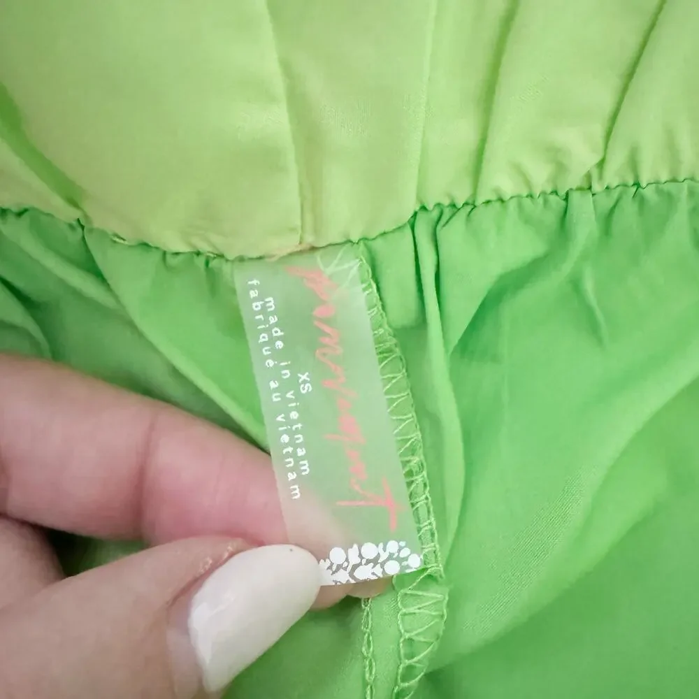 Free People neon lime